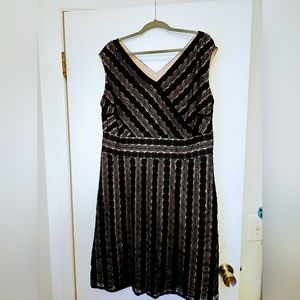 Dressbarn Black dress, NWT 16W